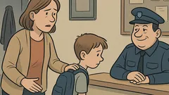 Vic: Majka dovede sina u postaju