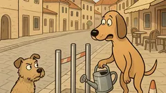 Vic: Razgovaraju dva psa u gradu...