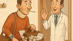 Vic: Ulazi hipohondar kod doktora...